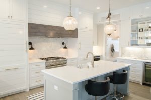 white kitchen worktop modern home
